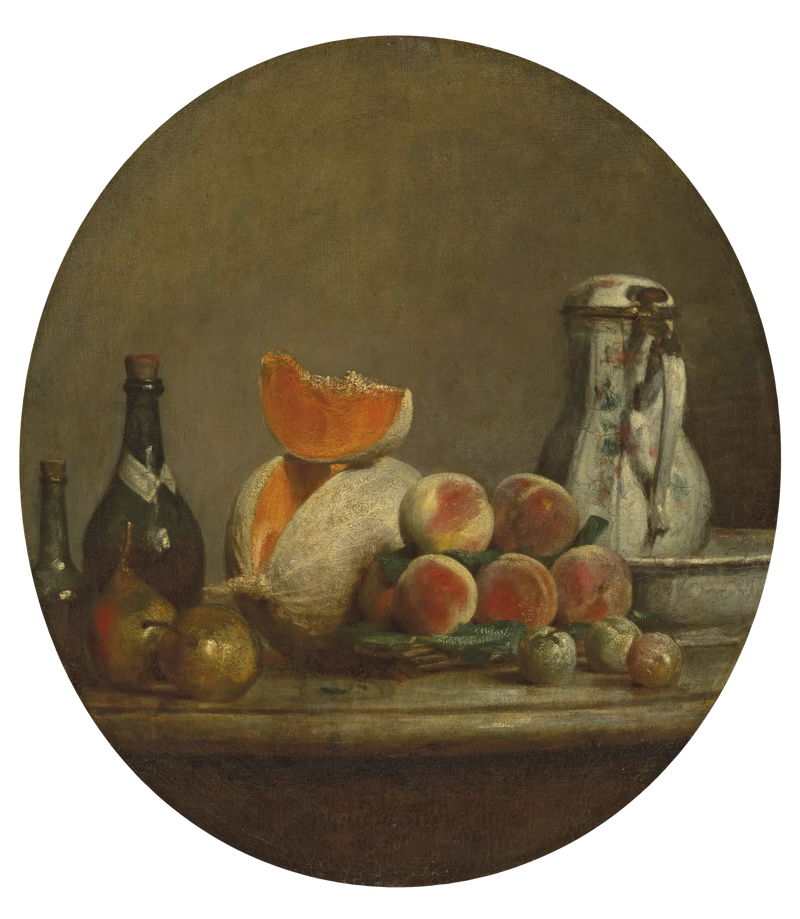 Açılmış Kavun - Jean Simeón Chardin
