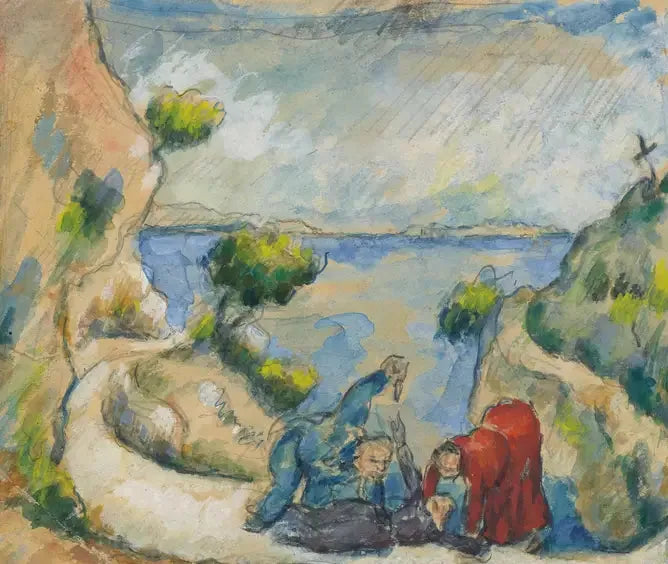 Vadi İçindeki Cinayet - Paul Cézanne