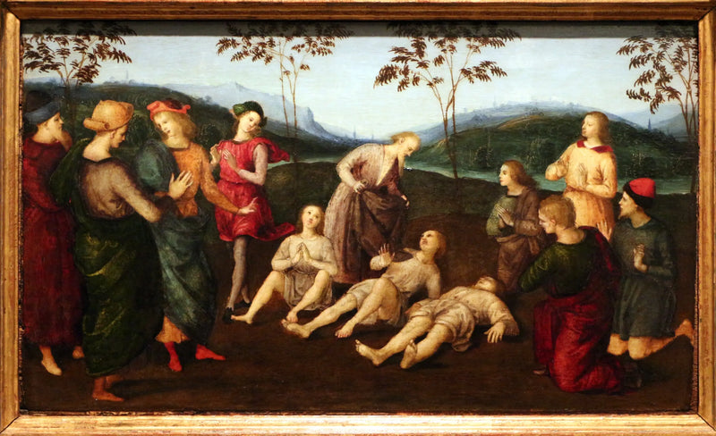 Cremona'lı Aziz Eusebius'un Mucizesi - Raphael Sanzio
