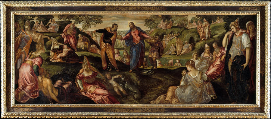 Ekmek ve balık mucizesi - Jacopo Tintoretto