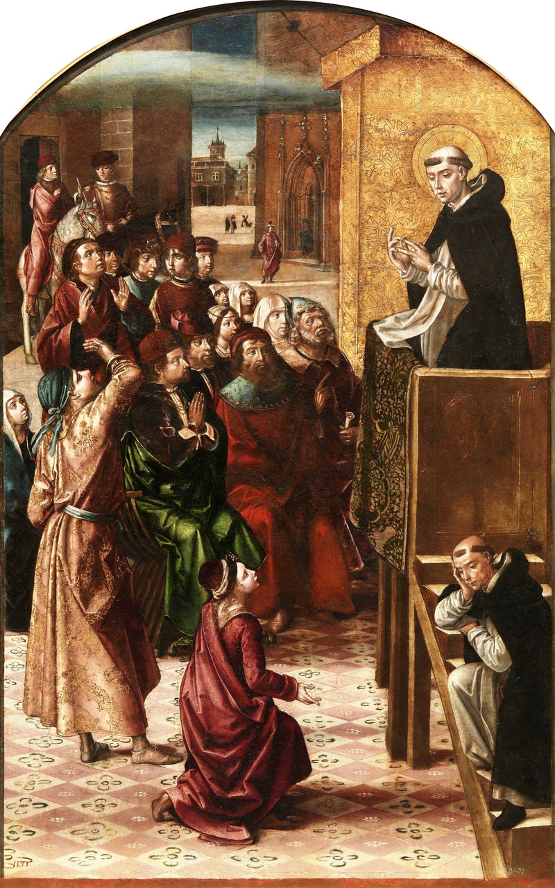 Bulutun mucizesi - Pedro Berruguete