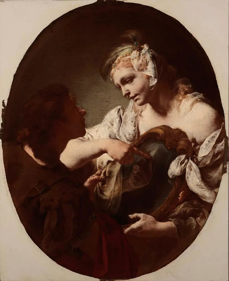 Sihirli Ayna - Giovanni Battista Piazzetta