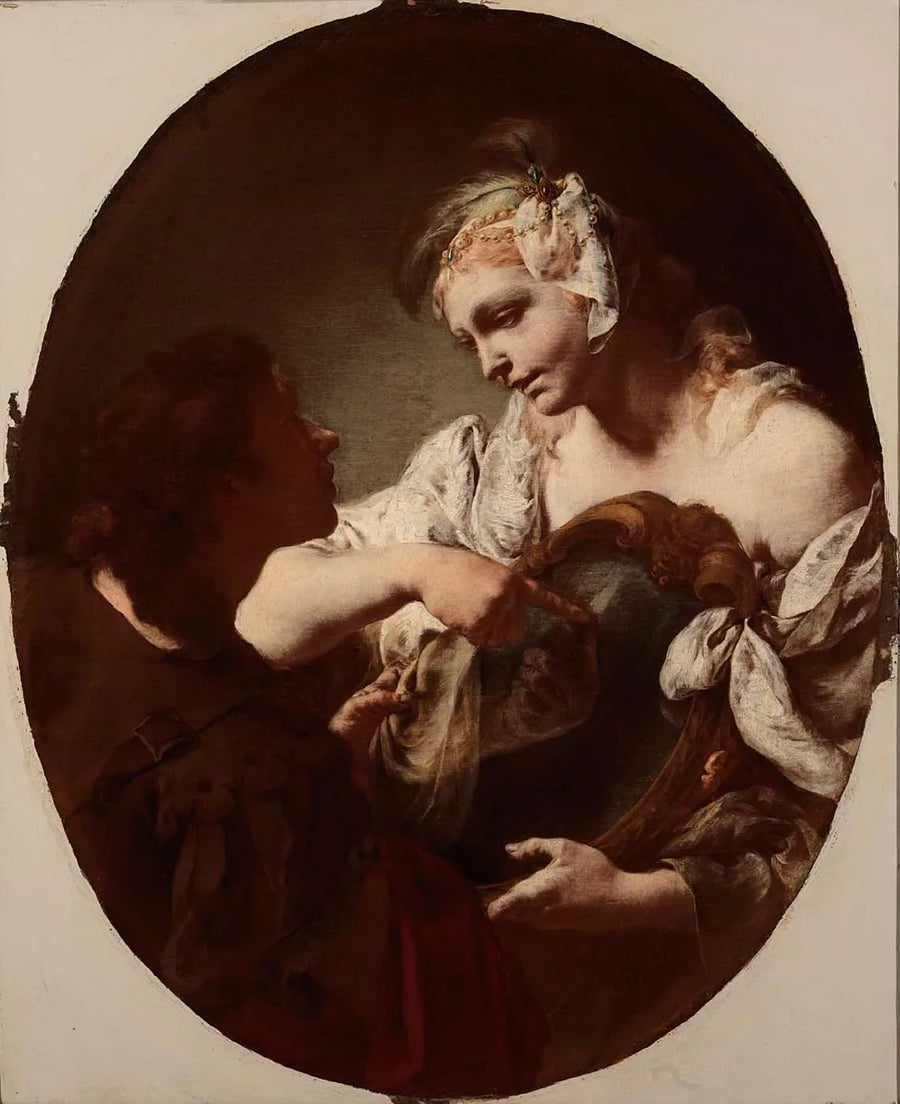 Sihirli Ayna - Giovanni Battista Piazzetta