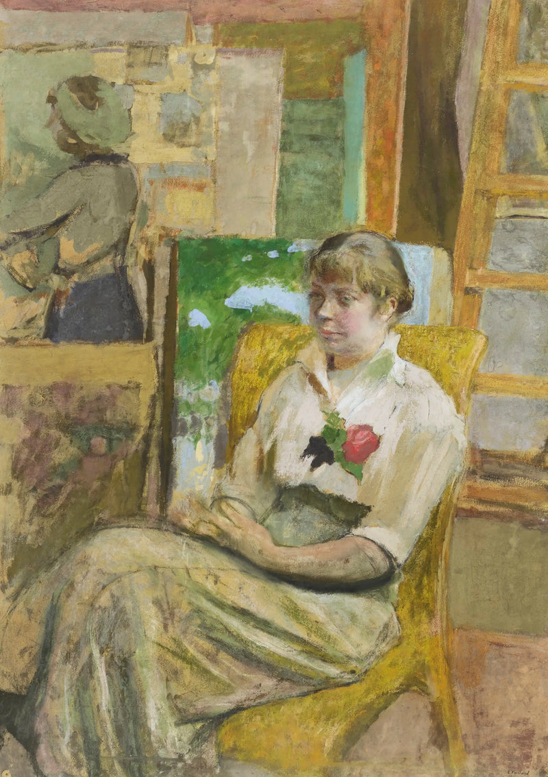 Gül Modeli - Édouard Vuillard