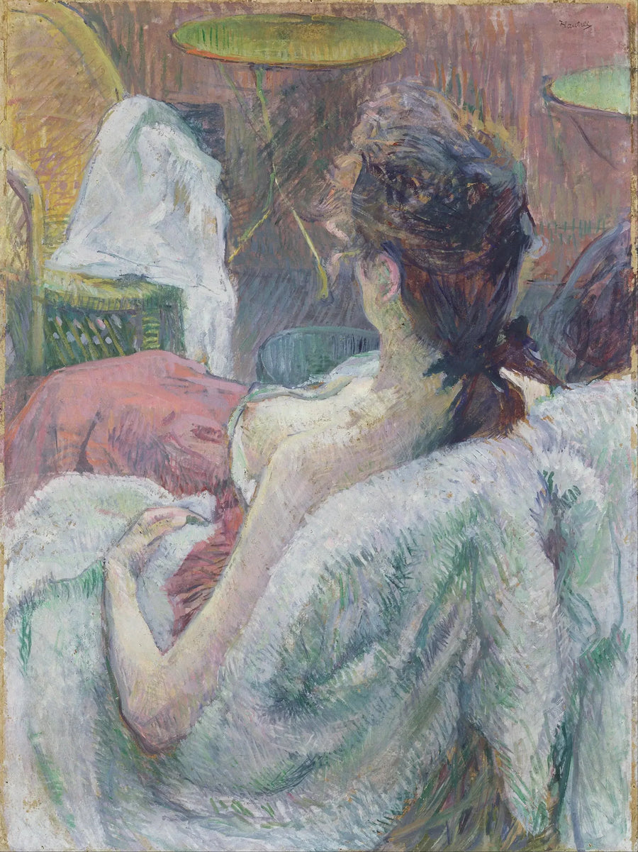 Dinlenme Modeli - Henri de Toulouse-Lautrec