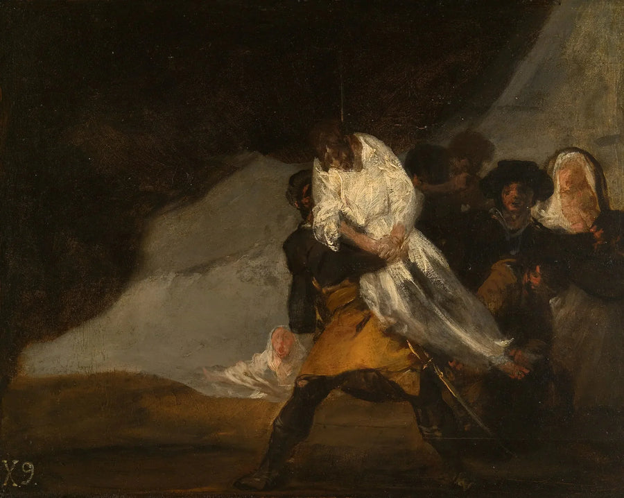 İdam Edilen Rahip - Francisco de Goya