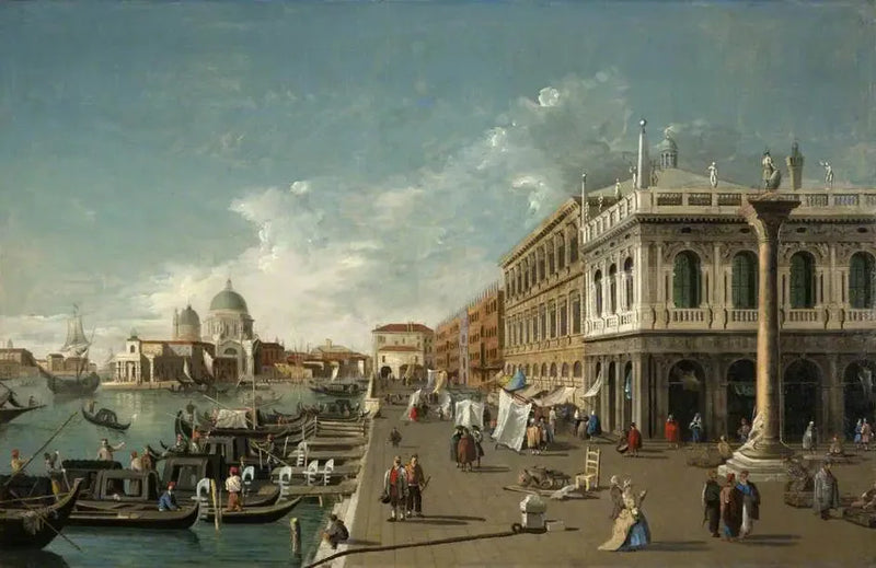 Le Molo, Venedik - Canaletto