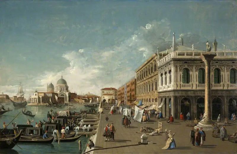 Le Molo, Venedik - Canaletto