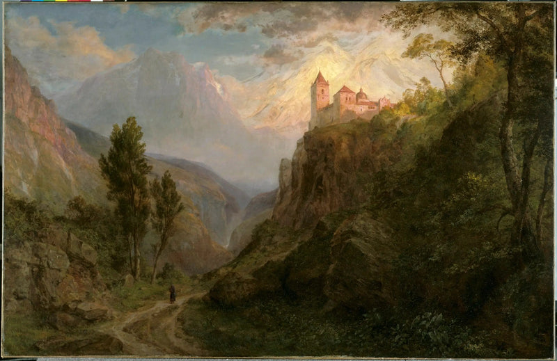 San Pedro Manastırı (Notre-Dame des Neiges) - Frederic Edwin Church