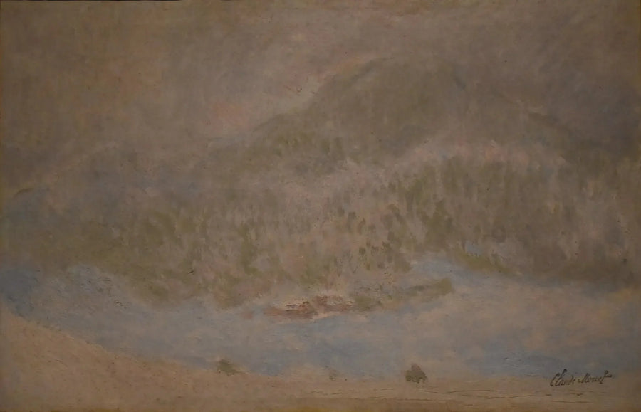 Kolsaas Dağı, Norveç (Kar Fırtınası) - Claude Monet