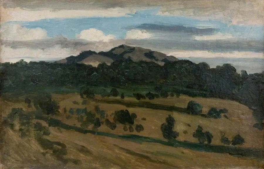 Monte Soracte, İtalya - Jean-Baptiste Camille Corot