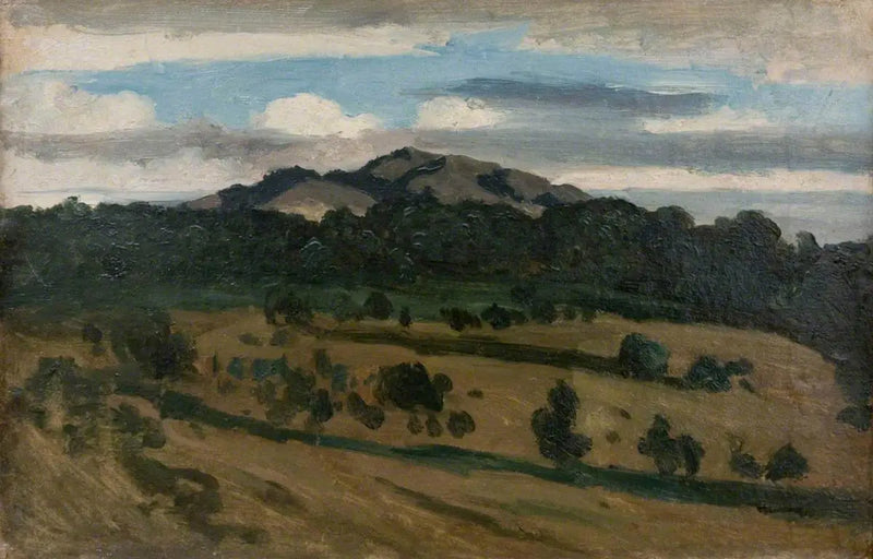 Monte Soracte, İtalya - Jean-Baptiste Camille Corot