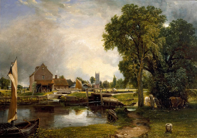 Dedham Değirmeni - John Constable