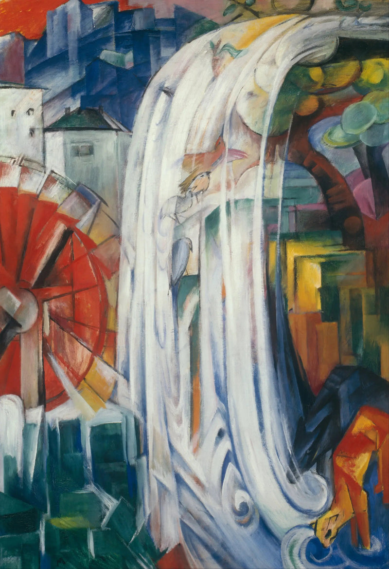 Büyülü Değirmen - Franz Marc