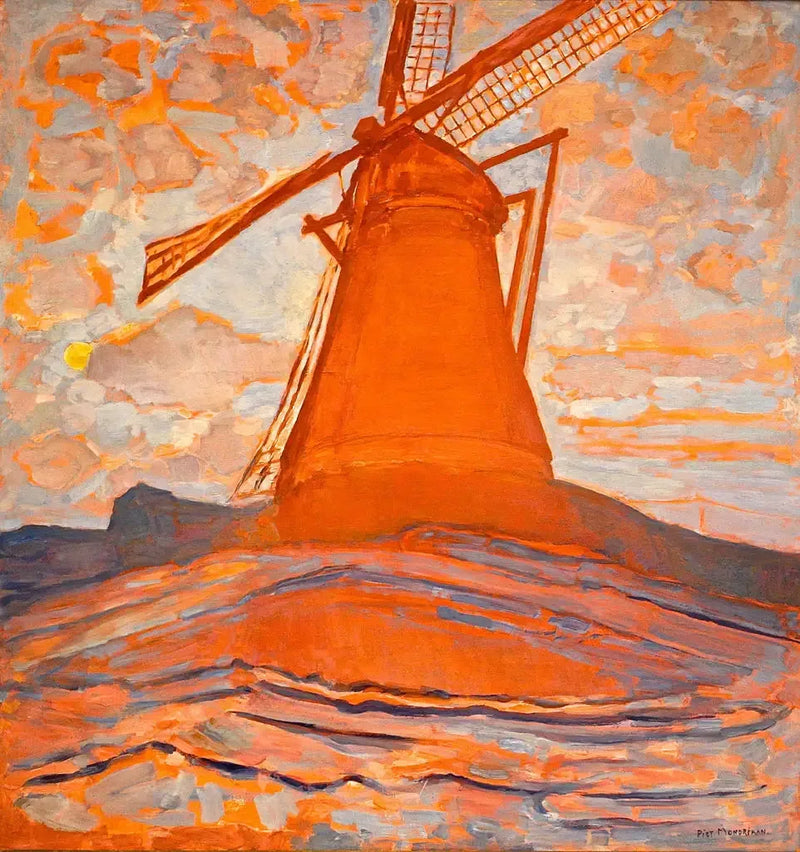 Değirmen - Piet Mondrian