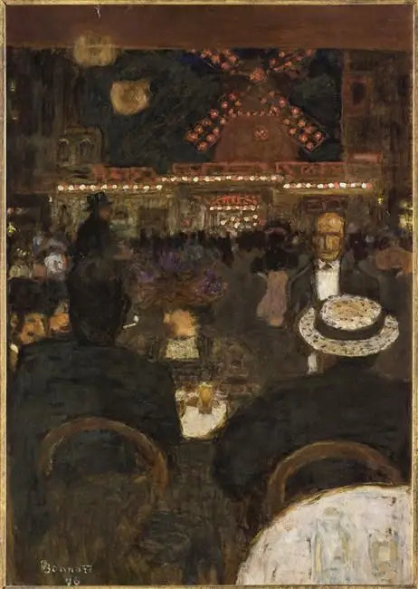 Kırmızı Değirmen - Pierre Bonnard