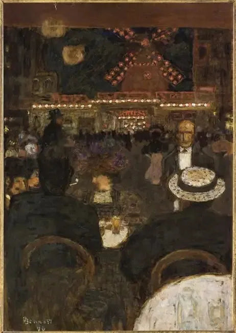 Kırmızı Değirmen - Pierre Bonnard