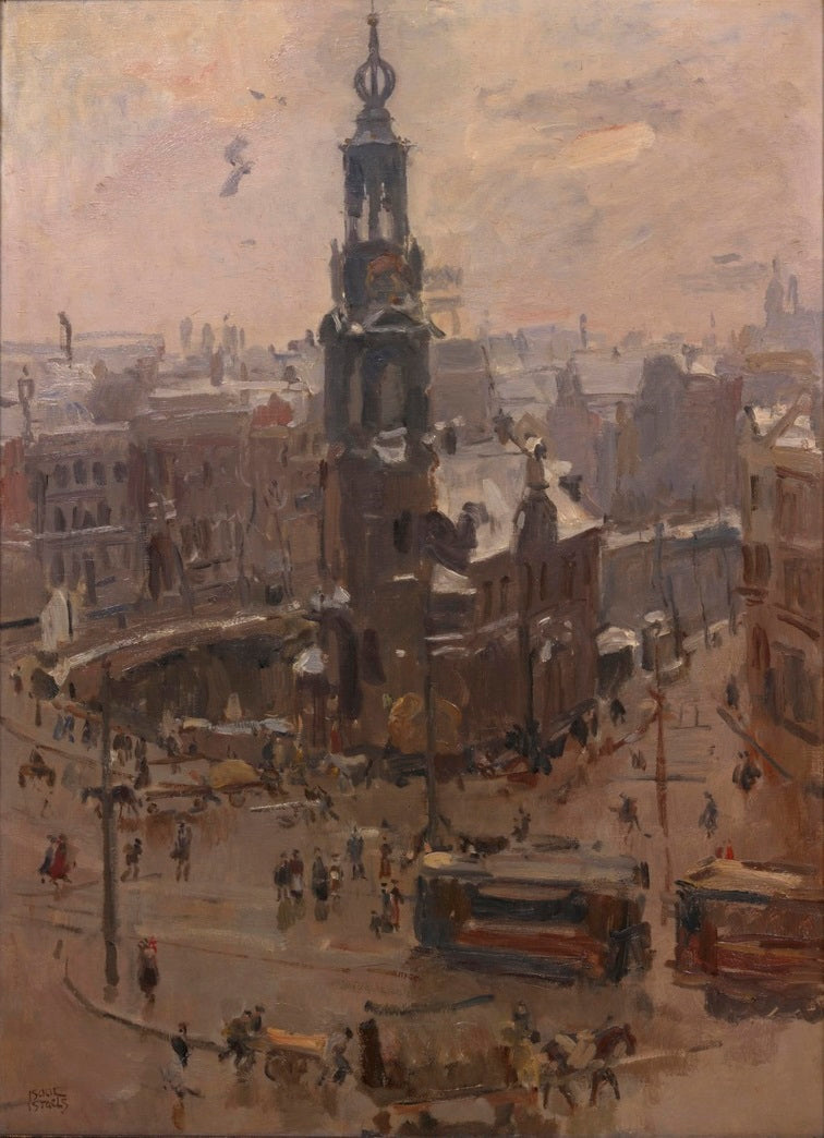 Amsterdam'da Kışta Munt - Isaac Israëls