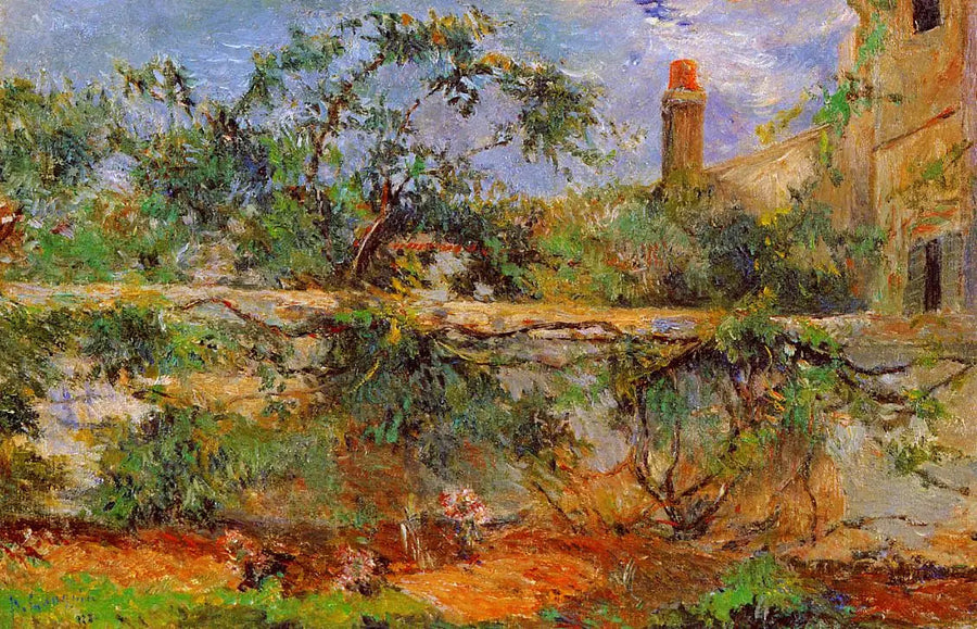 Komşu Duvar, ya da Bahçe - Paul Gauguin