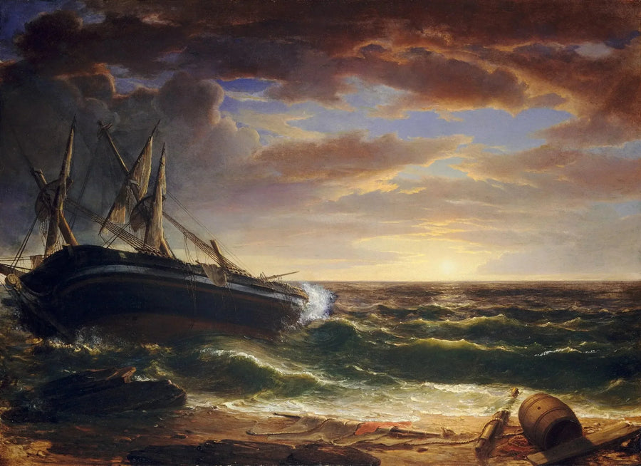 Batmış Gemi - Asher Brown Durand