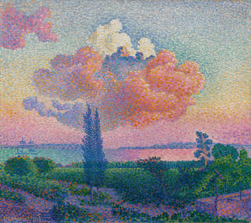 Pembe Bulut - Henri-Edmond Cross