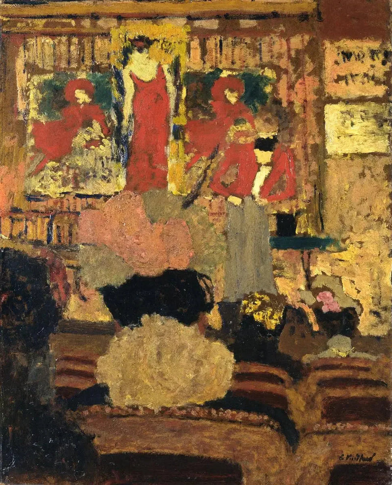 İllüzyonist Numarası - Édouard Vuillard
