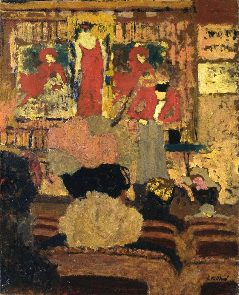 İllüzyonist Numarası - Édouard Vuillard