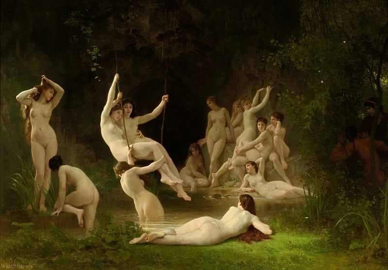 Nymphe - Bouguereau