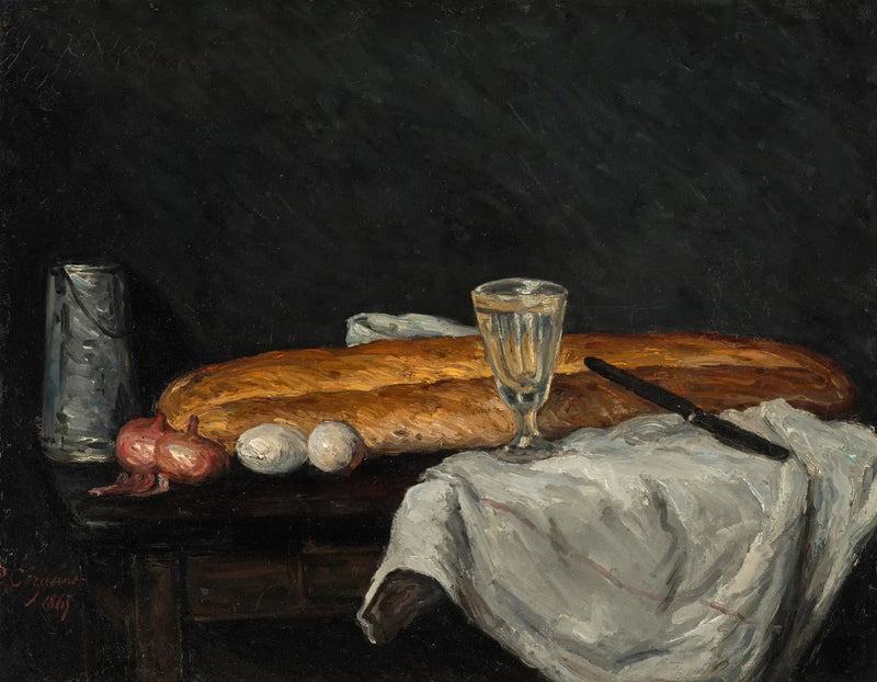 Ekmek ve Yumurta - Paul Cézanne
