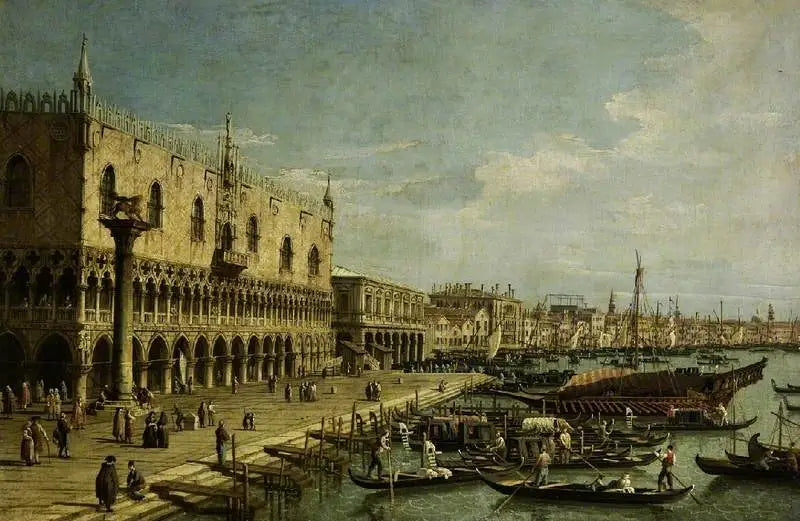 Doge Sarayı, Venedik - Canaletto