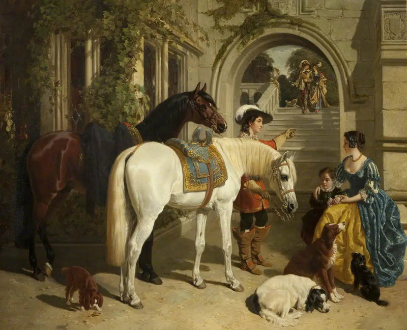 Le Palfroi de ma Dame - John Frederick Herring, Sr.