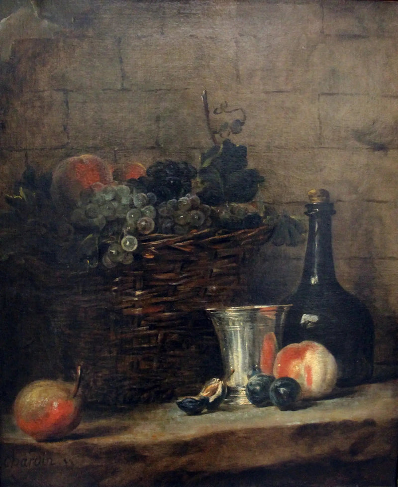Üzüm Sepeti - Jean Siméon Chardin