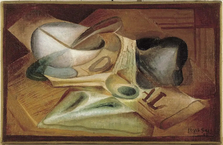 Tütün Paketi - Juan Gris