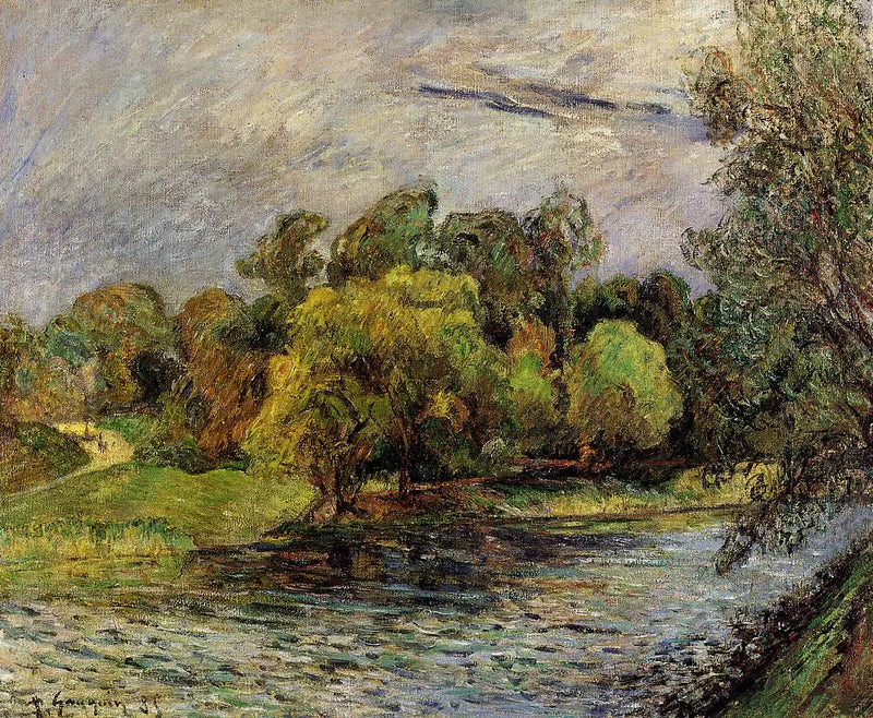 Kopenhag'daki Østervold Parkı - Paul Gauguin