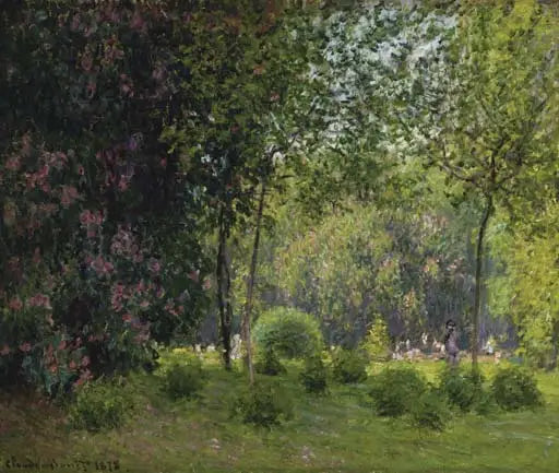 Le Parc Monceau - Claude Monet