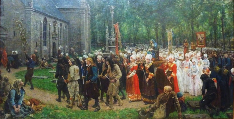 Kergoat'ın Affı - Jules Breton