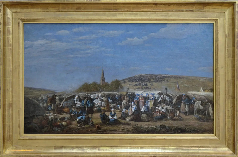 Sainte-Anne-La-Palud'un Affı - Eugène Boudin