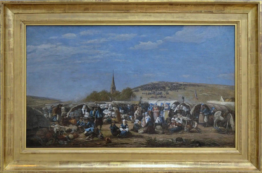 Sainte-Anne-La-Palud'un Affı - Eugène Boudin