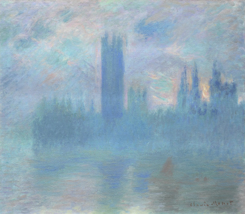 Londra Parlamentosu - Claude Monet