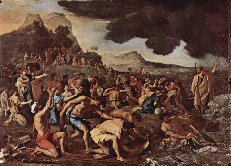 Kızıl Deniz Geçişi - Nicolas Poussin