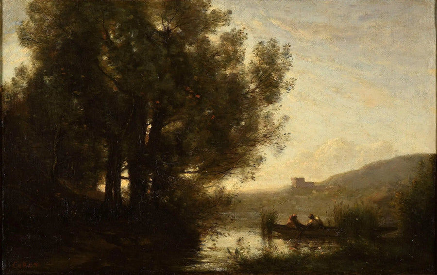Nehir Geçişi - Jean-Baptiste Camille Corot
