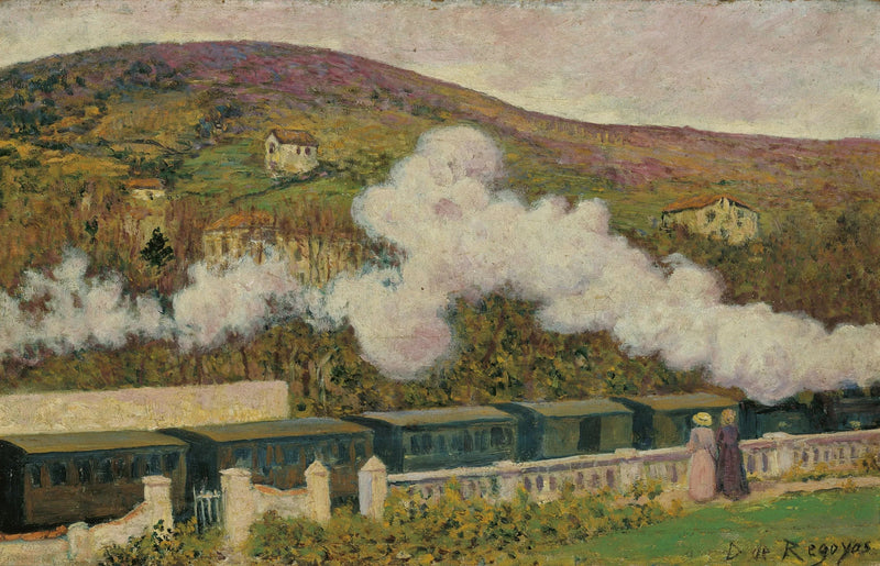 Tren Geçişi - Darío de Regoyos