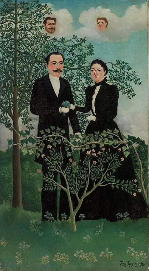 Geçmiş ve Şimdi - Henri Rousseau