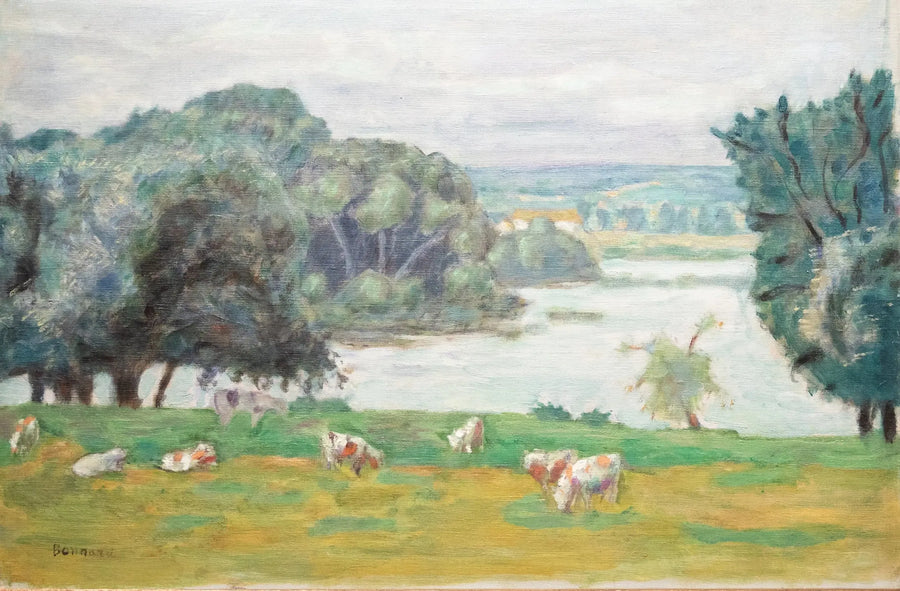 Seine Kenarı, Çayır - Pierre Bonnard