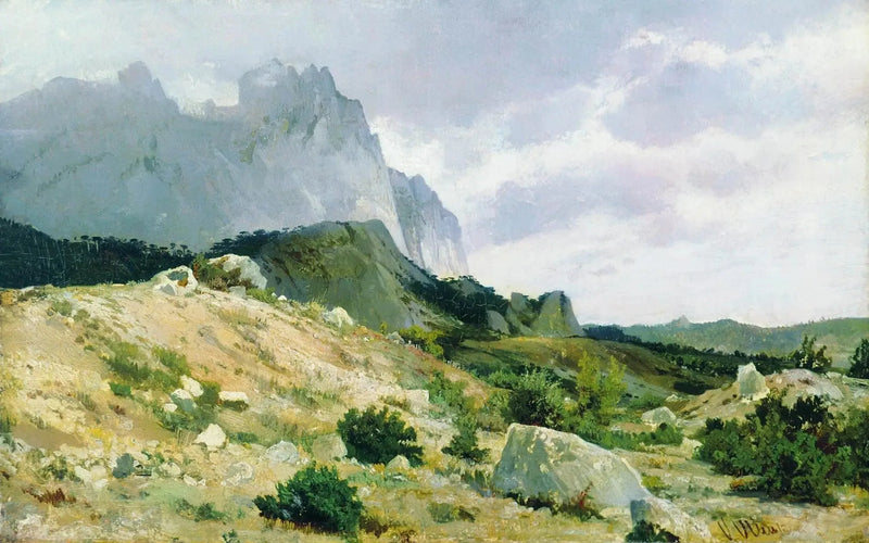 Kayalık Manzara - Ivan Chichkine
