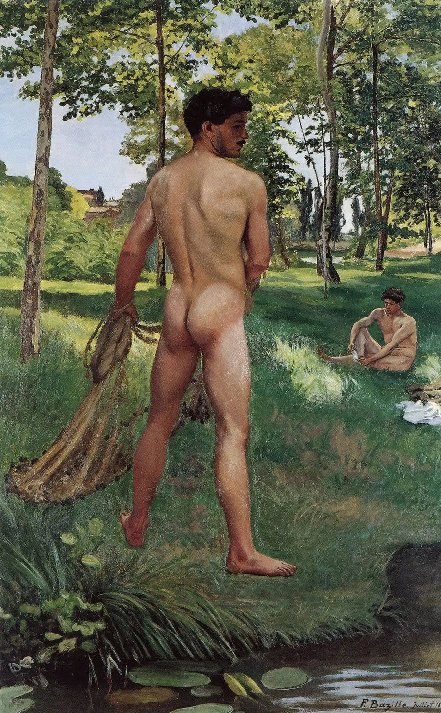 Şahinli Balıkçı - Frédéric Bazille