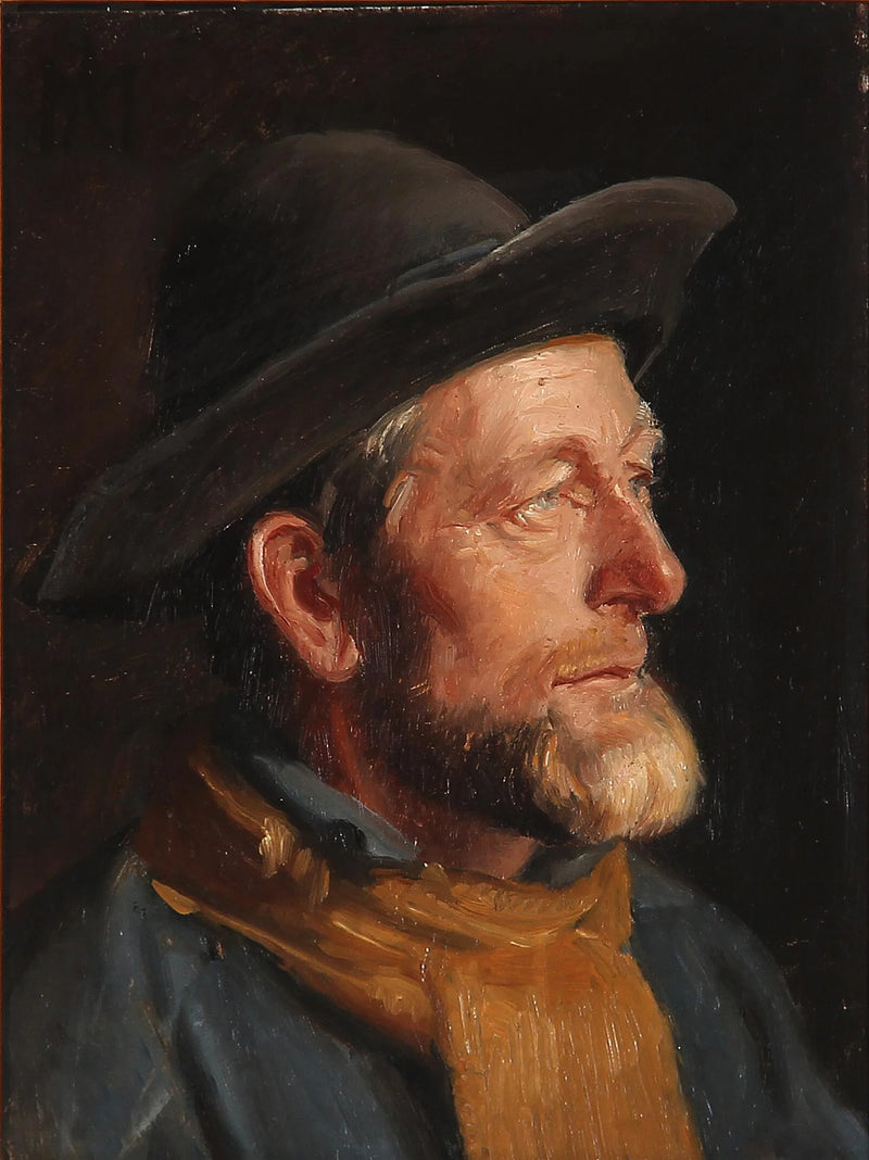 Skagen Balıkçı ve Kurtarma Botu Gönüllüsü Ole Svendsen. - Michael Peter Ancher