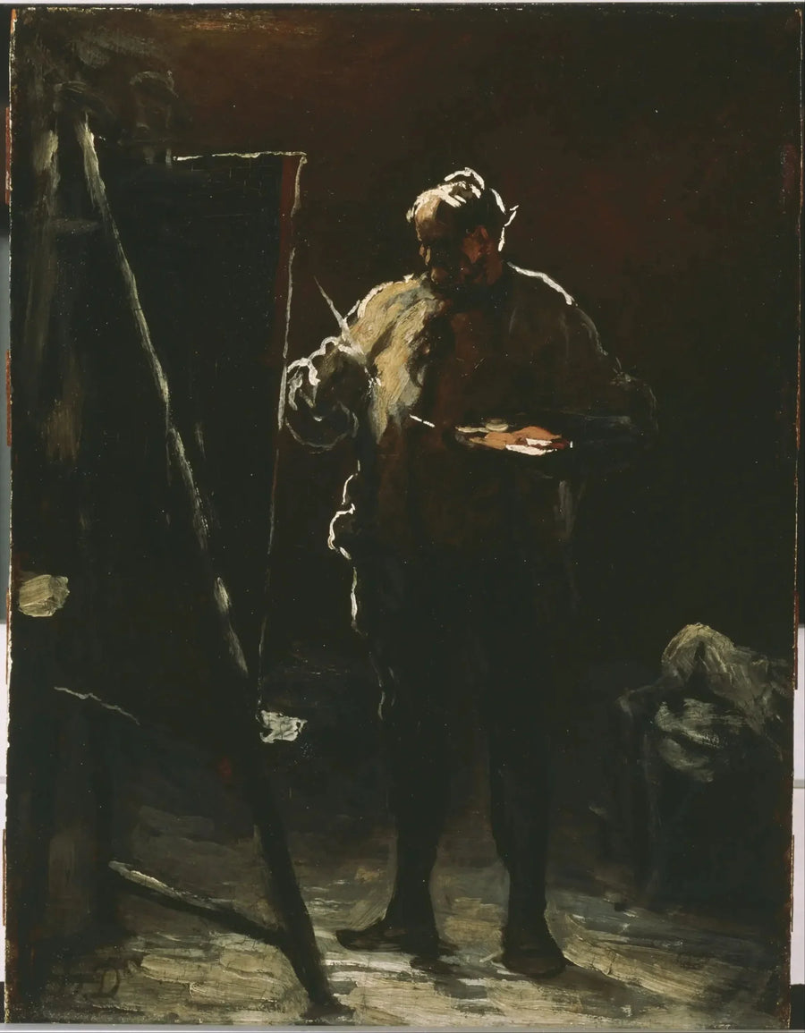 Ressam Atölyesinde - Honoré Daumier