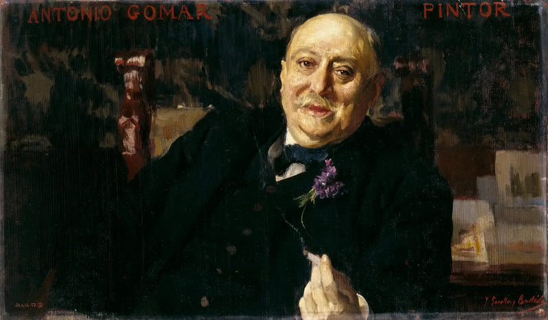 Ressam Antonio Gomar y Gomar - Joaquín Sorolla