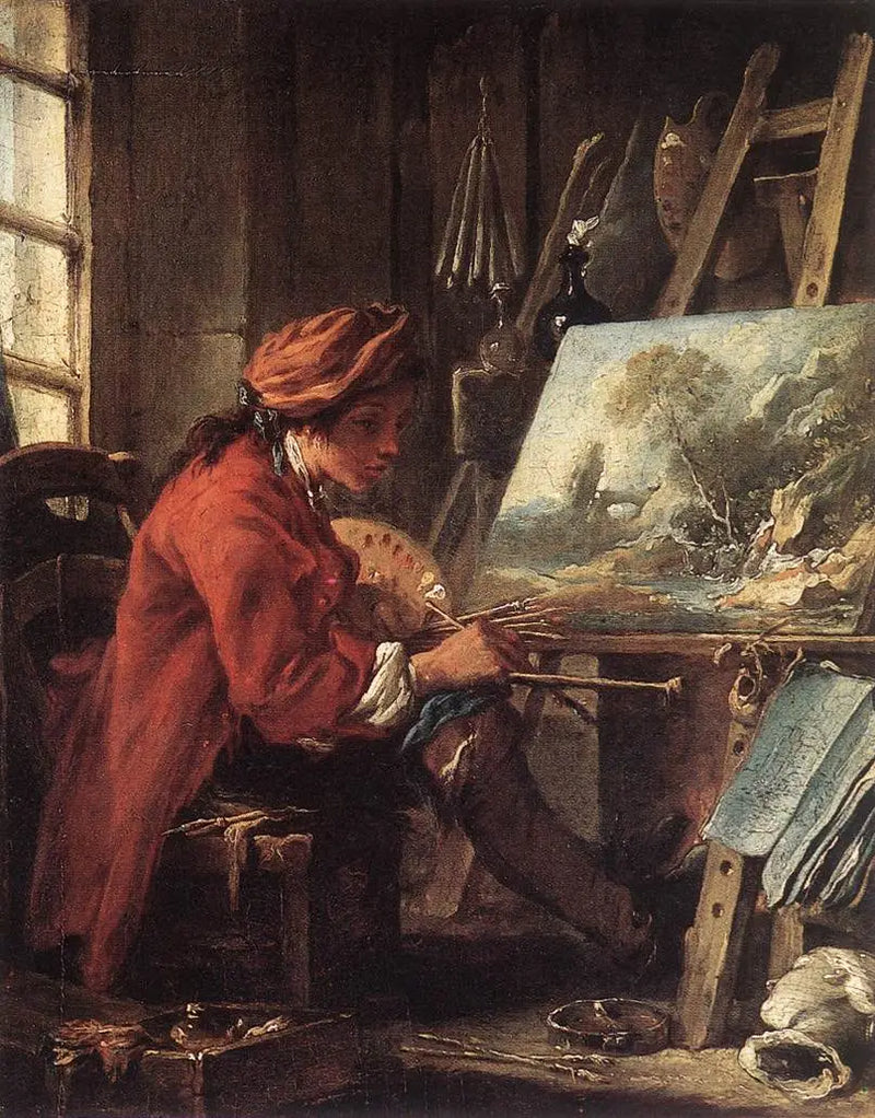 Atölyesindeki Ressam - François Boucher
